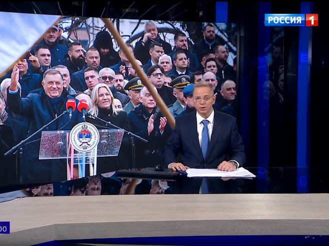 Ruska televizija izvještavala o Danu Republike Srpske