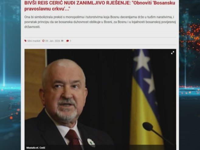 Mustafa Cerić - Foto: RTRS