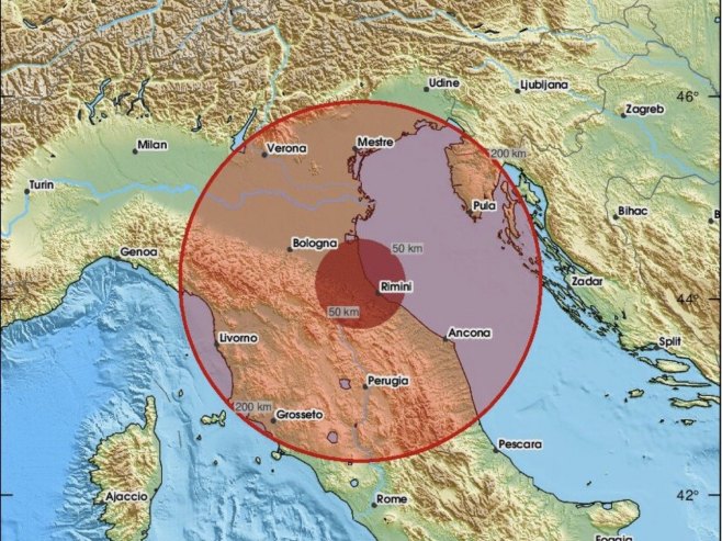 Dva zemljotresa jačine 4,3 i 4,1 pogodila Italiju