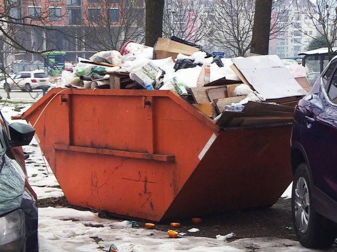 Smeće u Banjaluci - Foto: RTRS