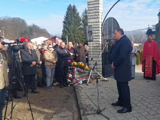 Dodik: U jednom danu ubijeno 30 odsto stanovništva Skelana, to se ne smije zaboraviti