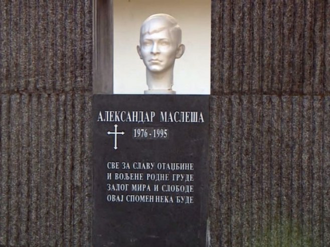 Služen pomen Aleksandru Masleši najmlađem borcu Trebinjske brigade