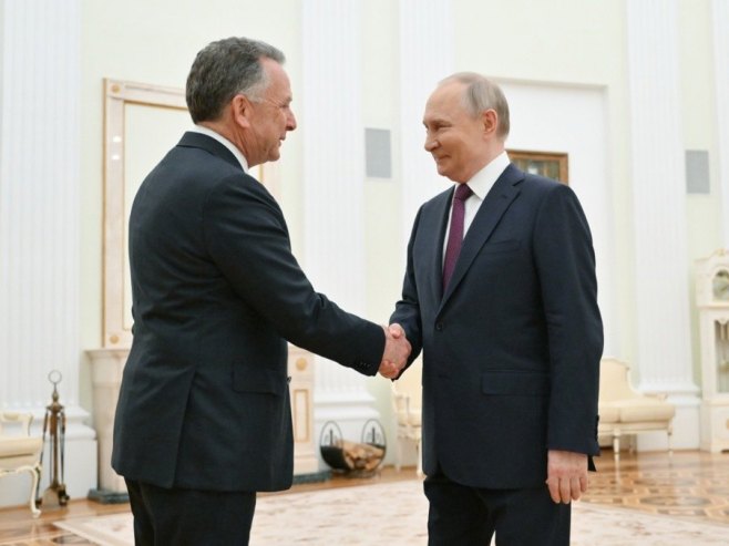 Stiv Vitkof i Vladimir Putin (foto: arhiva - EPA/KRISTINA KORMILITSYNA / SPUTNIK / KREMLIN POOL) - 