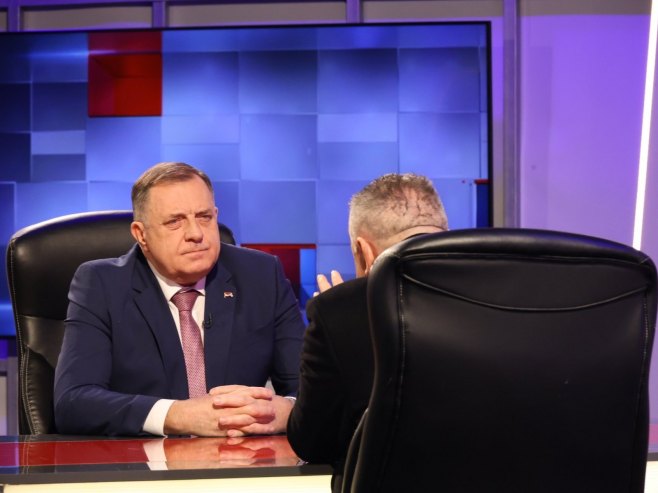 Milorad Dodik, gost emisije Telering - Foto: ZIPAPHOTO/Borislav Zdrinja