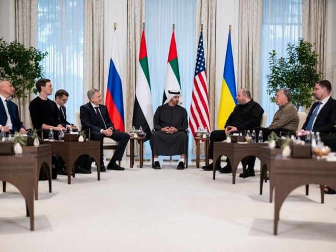 Sastanak u Abu Dabiju (Foto: EPA/UAE Presidential Court, ilustracija) - 