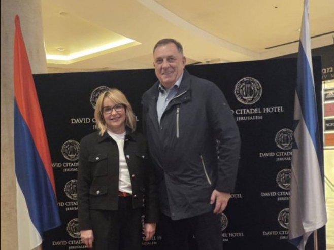 Ana Trišić Babić i Milorad Dodik (foto: x.com/Cvijanovic_Z) - 