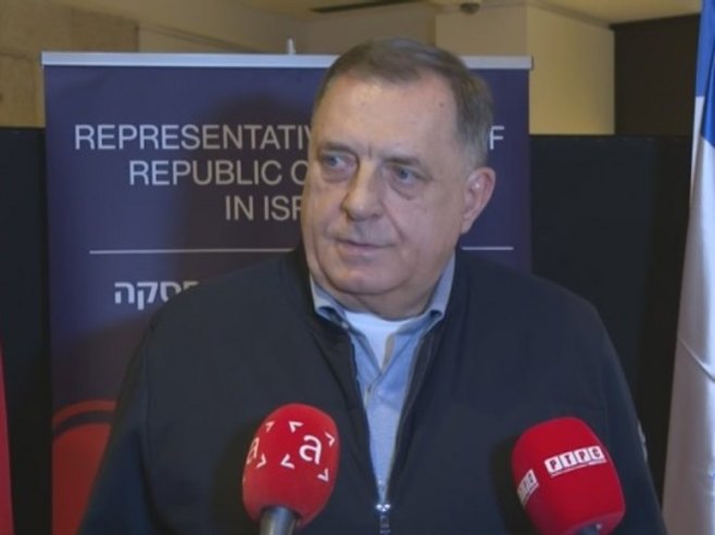 Dodik za RTRS: Posjetom Izraelu potvrđujemo naše prijateljstvo koje je nesporno i koje traje godinama (VIDEO)