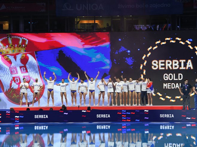 Vaterpolisti Srbije na "krovu" Evrope, "Delfini" zlatni na EP u Beogradu (FOTO/VIDEO)