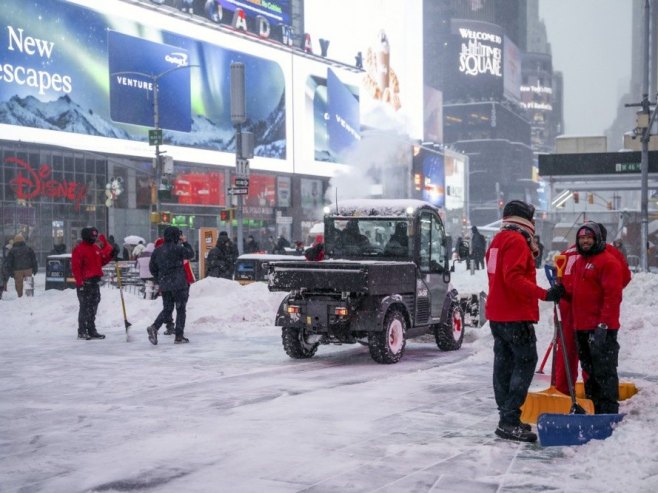 Menhetn, Njujork (foto: EPA/OLGA FEDOROVA) - Menhetn, Njujork (foto: EPA/OLGA FEDOROVA) -