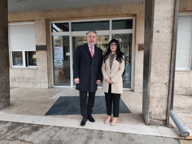 Tuzla - Šeranić i Ignjatović - Foto: SRNA