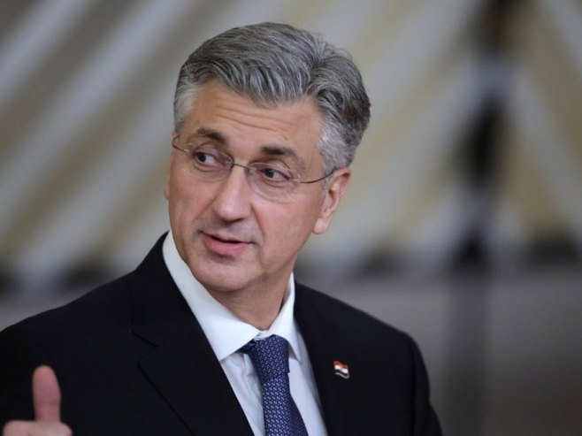 Plenković: Stav Vlade je da Hrvatska u ovom trenutku ne pristupi Odboru za mir