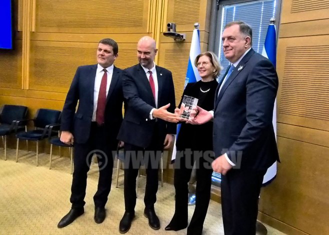 Dodiku u Izraelu uručeno priznanje "Žabotinski za slobodu" (FOTO/VIDEO)
