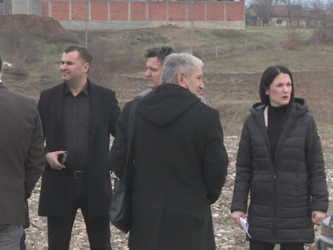 Branko Blanuša i Јelena Trivić u Zvorniku Branko Blanuša i Јelena Trivić u Zvorniku - Foto: RTRS