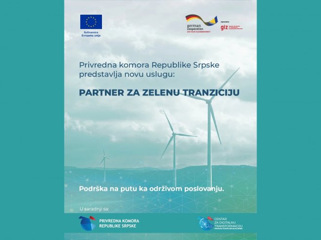 Nova usluga Privredne komore Republike Srpske- "Partner za zelenu tranziciju"