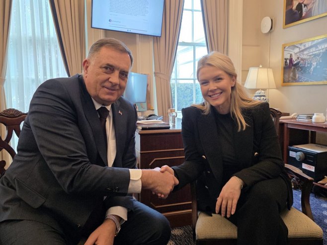Dodik u Bijeloj kući sa portparolom predsjednika Trampa - veoma dobar razgovor (FOTO)