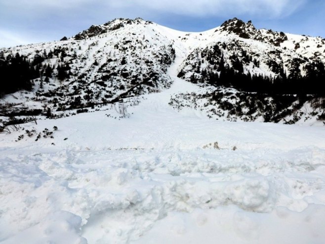 Lavina (foto: EPA/GRZEGORZ MOMOT POLAND OUT - ilustracija) - 