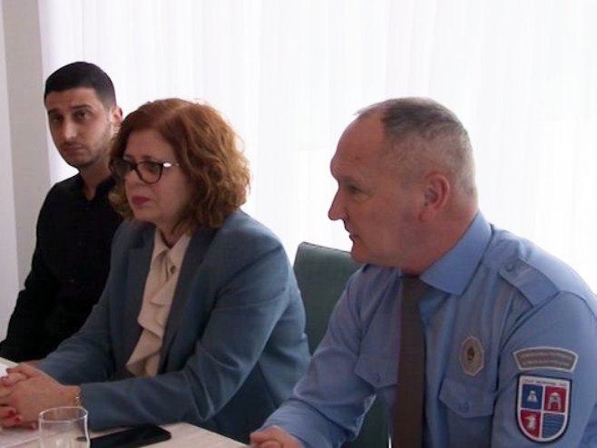 Senka Јujić u Kozarskoj Dubici - Foto: RTRS