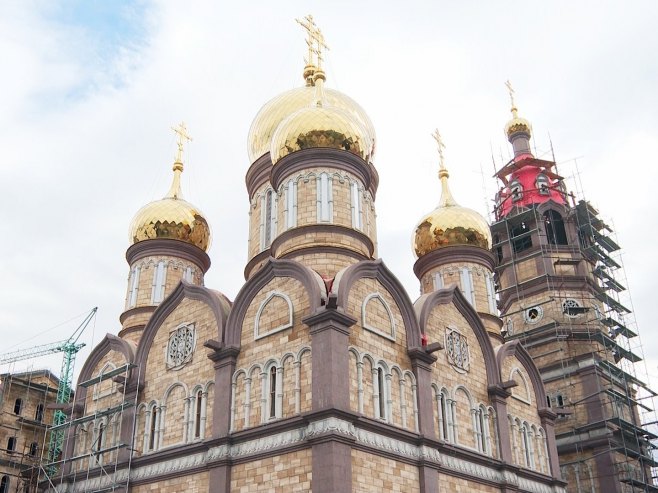 Izgradnja srpsko-ruskog hrama u Banjaluci privodi se kraju (VIDEO)