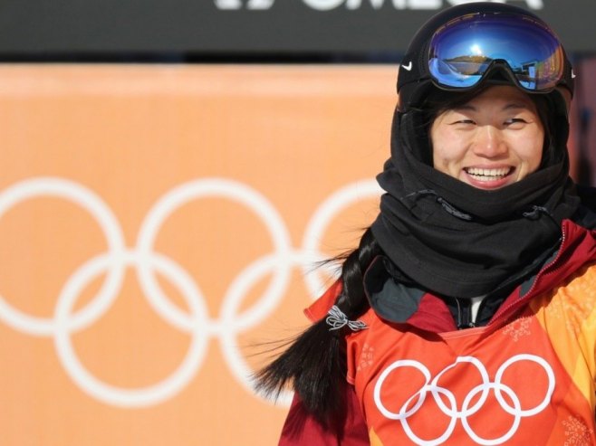 Kineska snouborderka nije teže povrijeđena u padu tokom kvalifikacija (VIDEO)