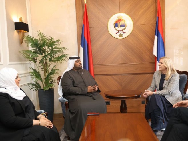 Cvijanović i Madani o organizovanju poslovnog foruma Republike Srpske i UAE