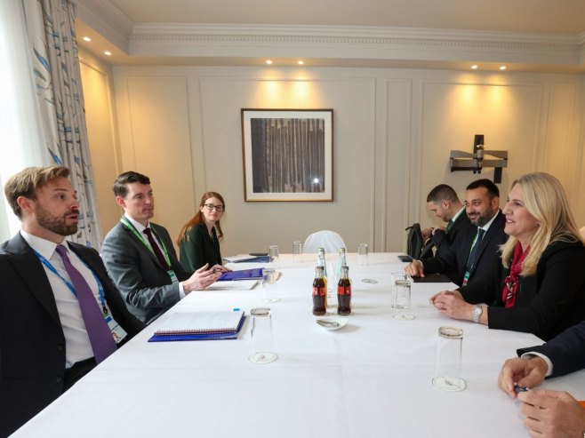 Cvijanović u Minhenu sa Brendonom Hanrahanom, iz Biroa za evropske i evroazijske poslove (FOTO)