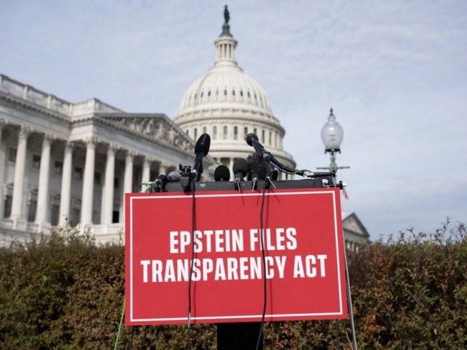Epstinovi dokumenti (Foto: EPA/LUKE JOHNSON, ilustracija) - 