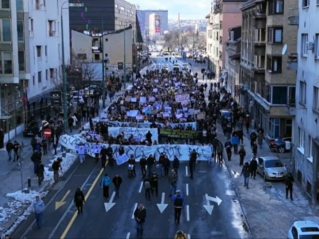 U Sarajevu završeni protesti, nastavak u subotu