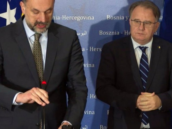 Konaković i Nikšić - Foto: RTRS