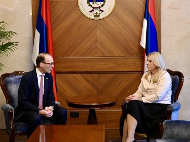 Georg Divaldo i Željka Cvijanović - Foto: Ustupljena fotografija