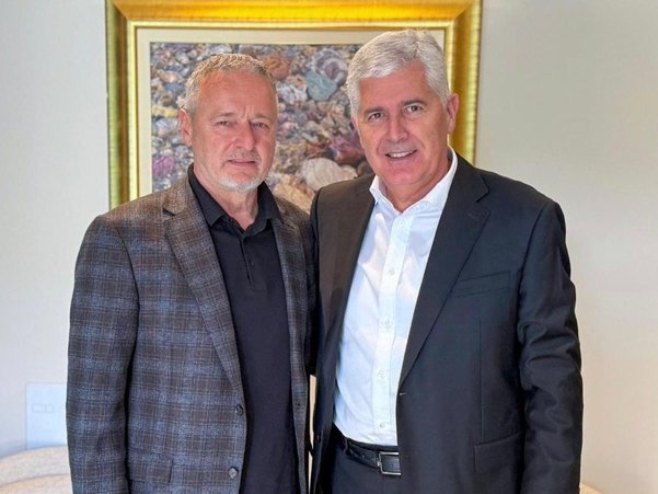 Uprkos osudama Čović ugostio Tompsona