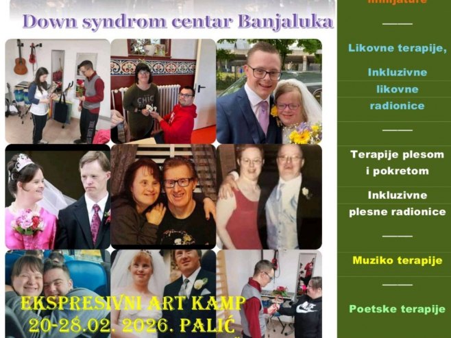 Počinje veliki ekspresivni Art kamp Palić za osobe sa Daunovim sindromom