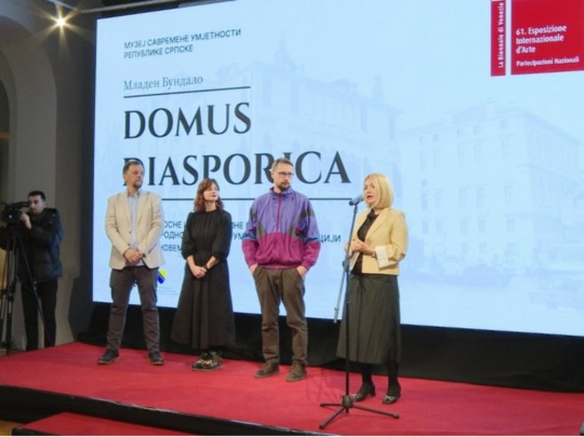 Promovisan projekat "Domus Diasporica" kojim će se Paviljon BiH predstaviti na Venecijanskom bijenalu (VIDEO)