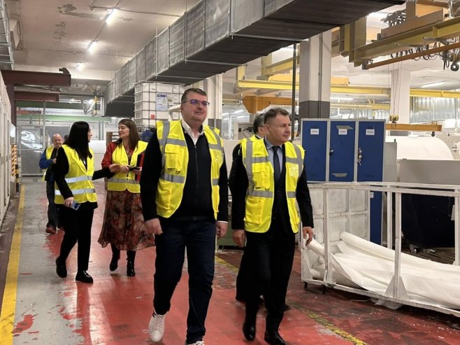 Bubić posjetio fabriku papira "CHP Celeks" u Banjaluci
