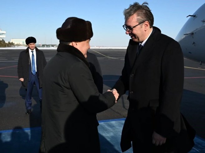 Vučić zahvalio premijeru Kazahstana na srdačnom dočeku