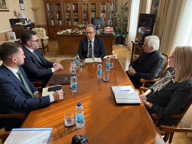 Košarac u posjeti ANURS-u - Foto: Ustupljena fotografija