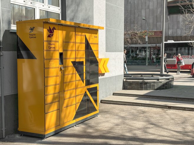 Pošte Srpske pustile u rad 14 paketomata - pošiljke dostupne 24 časa dnevno