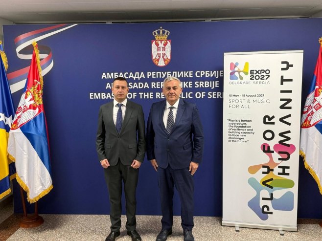 Goganović sa ambasadorom Srbije u BiH Todorovim: Unaprijediti saradnju dva ministarstva