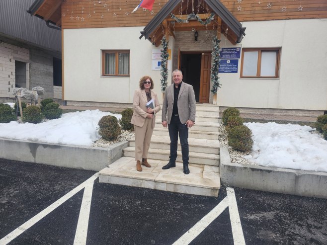 Senka Јujić i Bojo Gašanović - Foto: SRNA