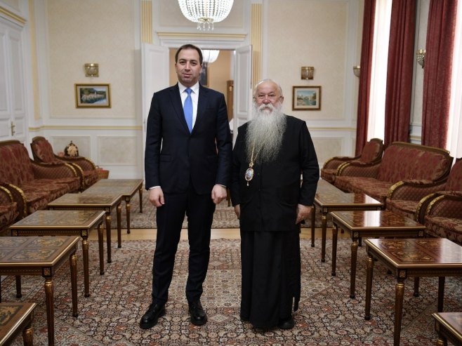 Selak i vladika Hrizostom - Foto: Ustupljena fotografija