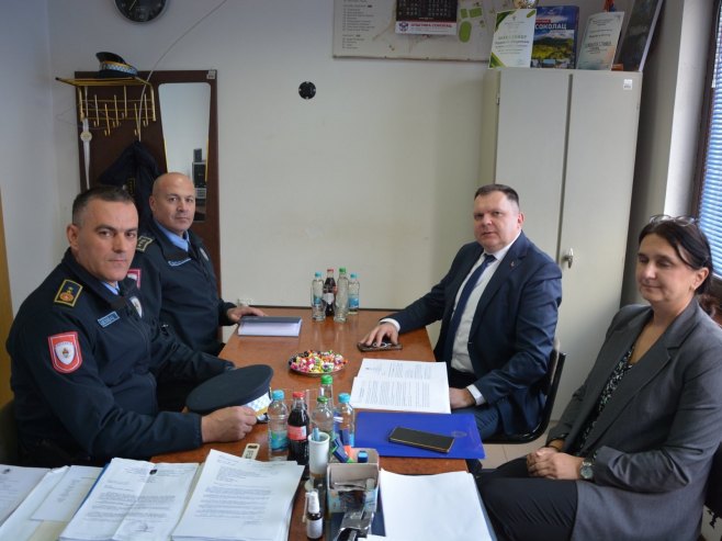 Budimir posjetio PU Istočno Sarajevo - Foto: Ustupljena fotografija