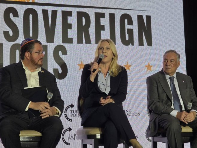 Cvijanovićeva na panelu "Nacionalni suverenitet i strane migracije" u Vašingtonu
