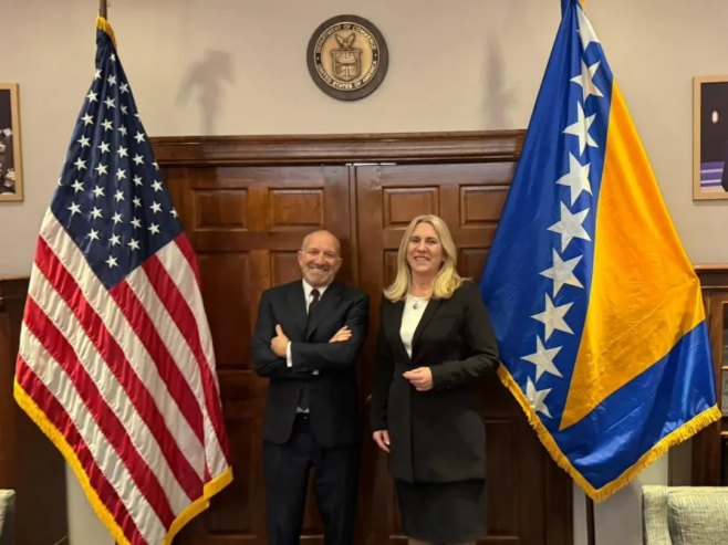 Cvijanović sa Trampovim sekretarom za ekonomiju: Fokus na ekonomskim temama