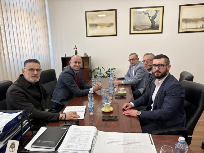 Radan Ostojić u Brodu - Foto: RTRS