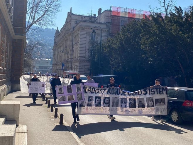 Deveti protesti u Sarajevu