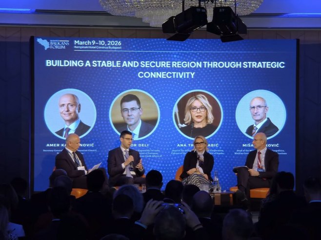 Trišić Babić na "Balkan forumu": Uzrok svih političkih problema u BiH su OHR i Kristijan Šmit (VIDEO)