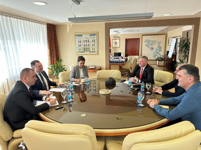 Sastanak Budimir - Prodanović - Foto: SRNA