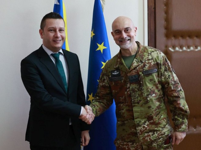 Aleksandar Goganović i Mauricio Fronda - Foto: SRNA