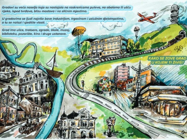 Prijedor: Postavljeno 12 edukativnih tabli u Starom gradu (VIDEO)