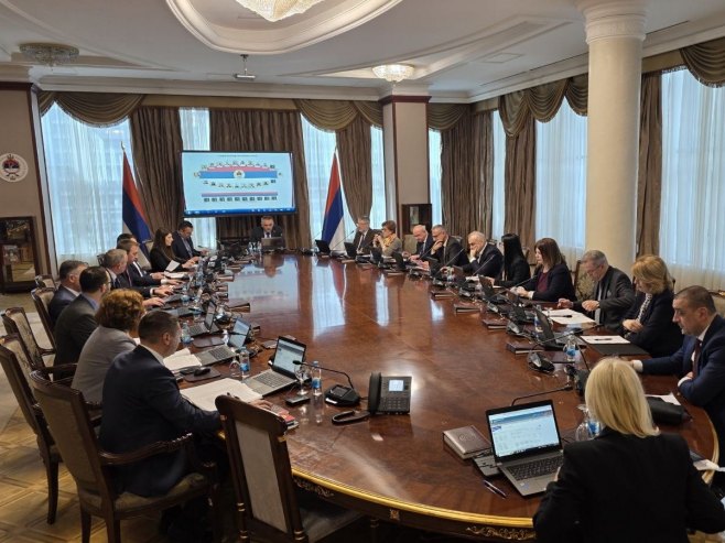 Sjednica Vlade Srpske - Foto: Ustupljena fotografija