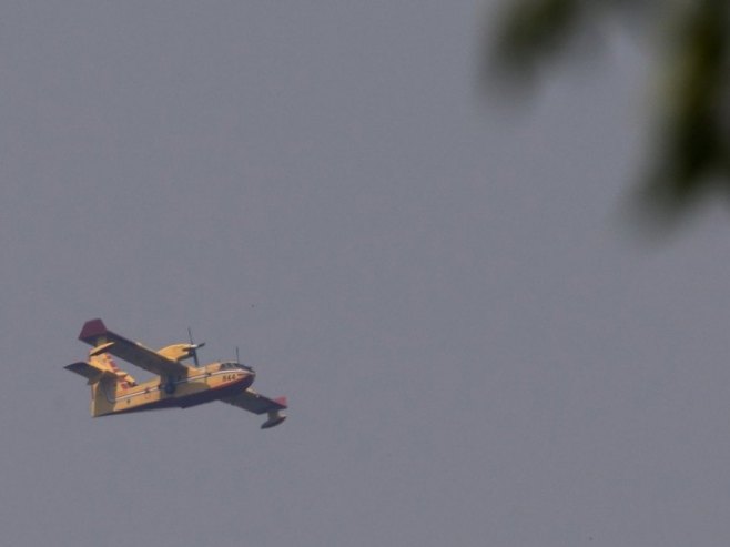 Požar na Velikom brdu iznad Makarske (VIDEO)